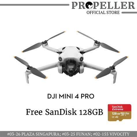 DJI Mini 4 Pro 4K 60fps HDR True Vertical Shooting Omnidirectional