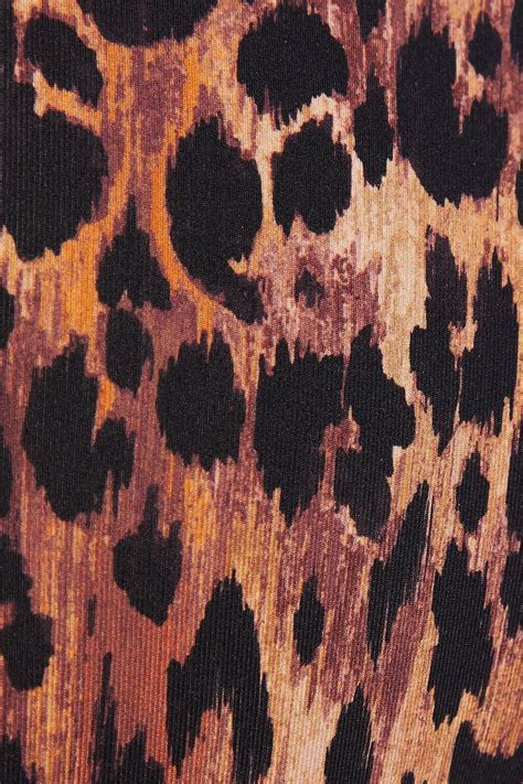 Solid Striped The Eva Leopard Print Low Rise Bikini Briefs The Outnet