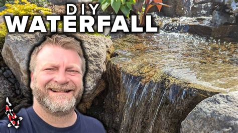 How To Build A Pondless Waterfall Part 2 Rock Placement And Design Youtube