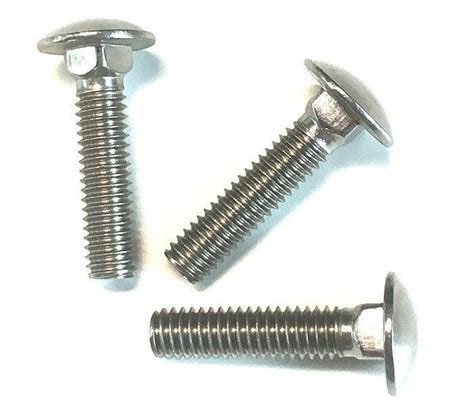 M4 M52 Round Head Bolt With Oval Neck Din Jis Bs Ansi Standard