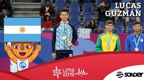 Lima 2019 Lucas Guzmán se tomó revancha y ganó la dorada en el