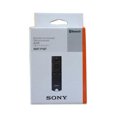 Sony RMT P1BT Bluetooth Wireless Remote Commander Black Shopee