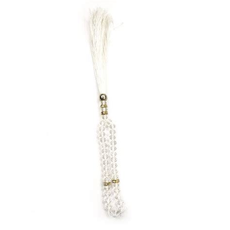 Buy Crystal White 33 Beads Tasbih / Zikr Tasbih TS-43- Online in Pakistan