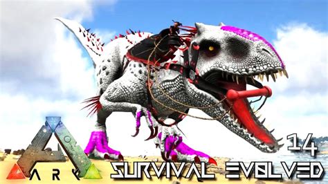 Ark Survival Evolved My New Alpha Indominus Rex At Last Primal