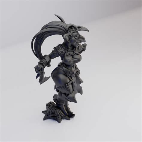 Hot Goblin ギビザ ゴブリン ピンナップ ミニチュア ホットゴブリン蛮族風