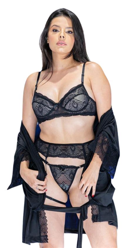 Conjunto Cinta Liga Preto Conhe A A Treacy Lingerie Uma Marca De Atacado E Varejo Voc Vai Se