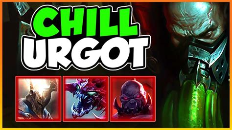 One Hour Of Chill Urgot Gaming In High Elo Triple Gameplay