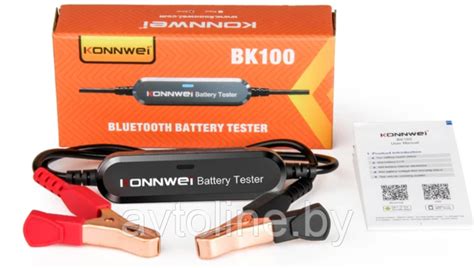 Тестер аккумулятора KONNWEI BK100 Bluetooth BK100: продажа, цена в ...