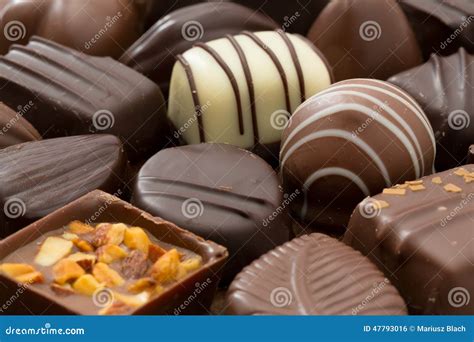 Chocolates Stock Photo Image Of Brown Variety T 47793016