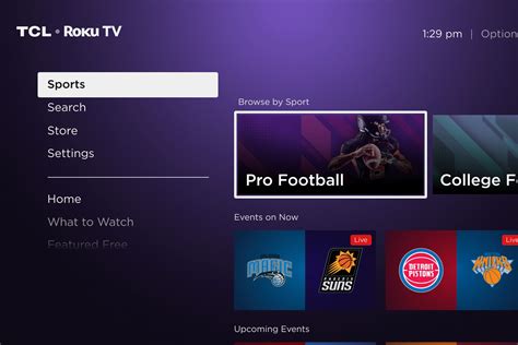 Roku adds a live sports hub to its home screen | TechHive