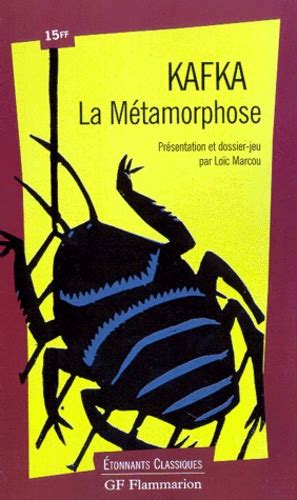 La M Tamorphose De Franz Kafka Poche Livre Decitre