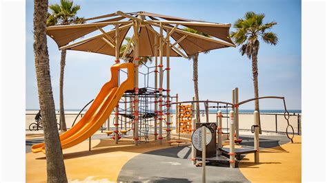 Venice Beach Park Ocean View Playground