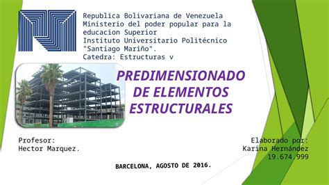 Pptx Predimensionado De Elementos Estructurales Dokumen Tips