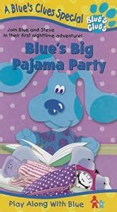 Blues Clues Blues Big Pajama Party VHS