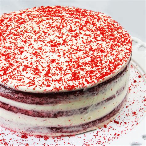 Bolo Semi Naked Red Velvet Di Norma Dolceria