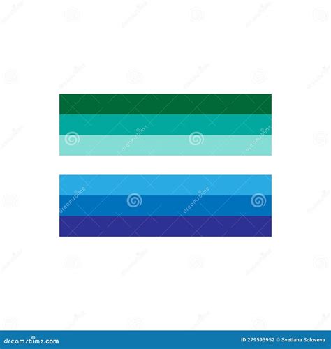 Vector Flat Gay Lgbt Flag Stock Vector Illustration Of Parade