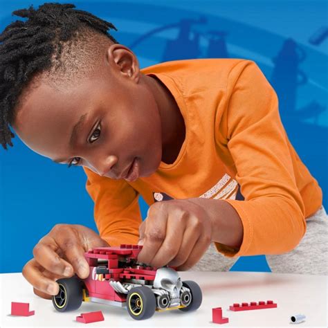 Mega Bloks Construx Hot Wheels Bone Shaker GVM29 žema kaina Varle lt