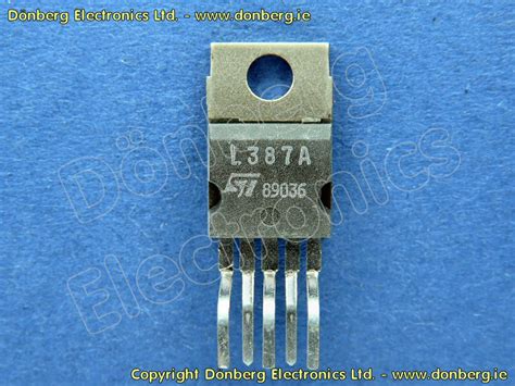 Semiconductor: L387 (L 387) - VOLTAGE REGULATOR +5V...