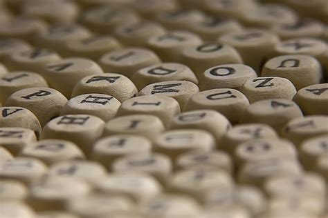 Cubos Cuentas Letras Alfabeto Fondo De Cubos De Madera Con Letras Del