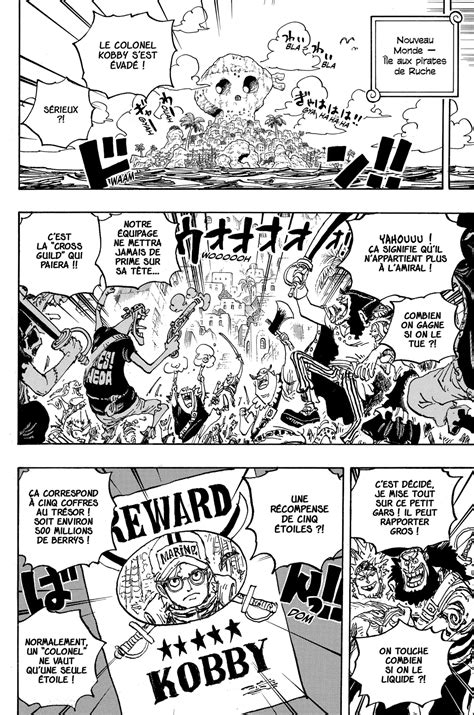 Scan One Piece Chapitre 1080 : Le héros de la légende - Page 2 sur