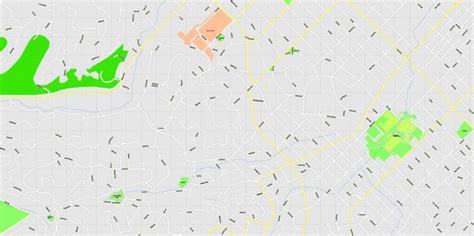 Menlo Park Map Vector California US Exact Detailed City Plan Printable