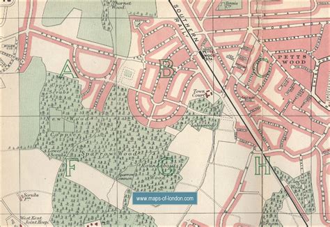 Map of Orpington, London