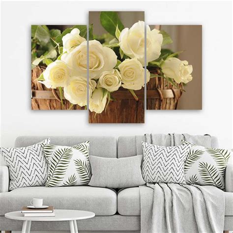 Stories Tlg Leinwandbilder Set Yellow Rose Wayfair De