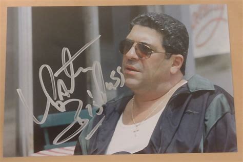 The Sopranos Classic Tv Vincent Pastore Big Pussy Signed In Person W Photo Proof Catawiki