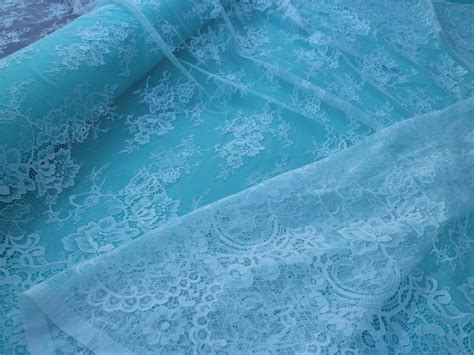 Chantilly Eyelash Lace Trim Chantilly Lace Fabric 59 Inches Etsy