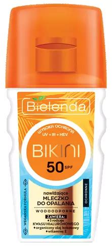 BIKINI Nawilżające mleczko do opalania SPF Bielenda