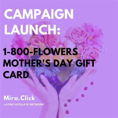 New Campaign: 1-800-Flowers Mother's Day Gift Card - LunaSol Media