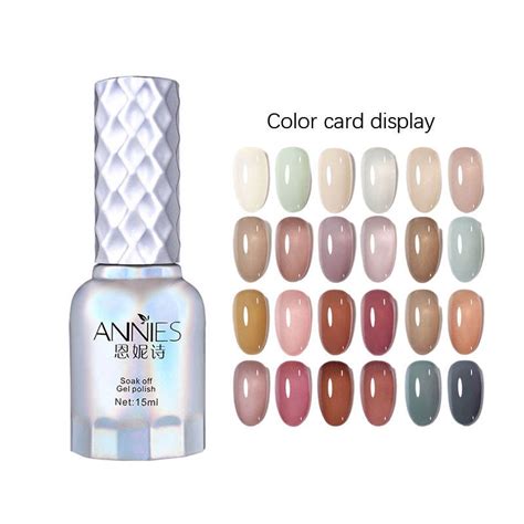 Jual Annies Kutek Gel Ml Milky Nude Series Shopee Indonesia