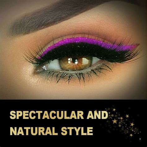 Reusable Glitter Self Adhesive Test Eyeliner Eyelash Stickers Pribily