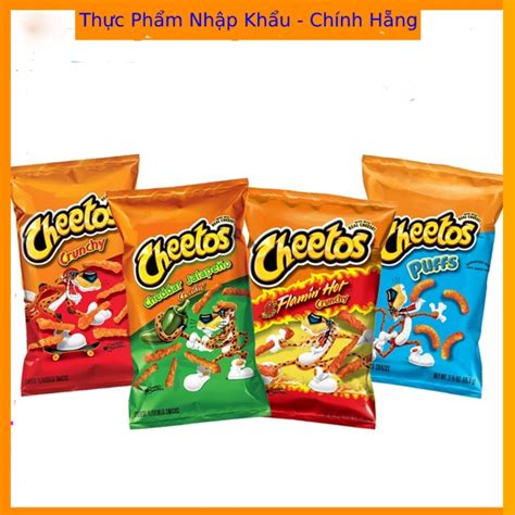 Snacks Cheetos Crunchy Flamin Hot Cheddar Jalapeno Cheese 226 8g Shopee Việt Nam