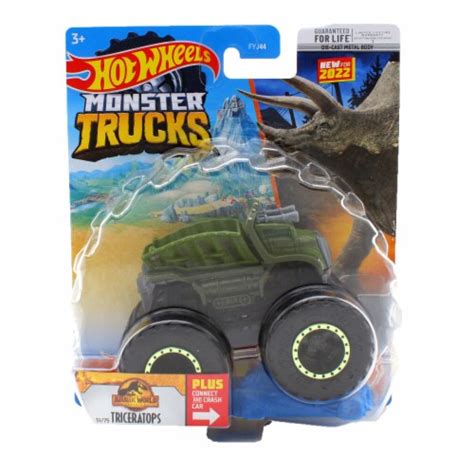 Hot Wheels Monster Trucks Scale Jurassic World Triceratops