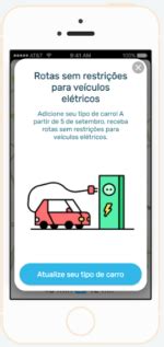 Waze lança função para motoristas de elétricos acharem eletropostos