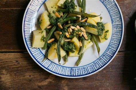 Insalata Di Patate Fagiolini E Pesto