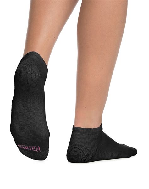 Hanes Womens Low Cut Athletic Socks