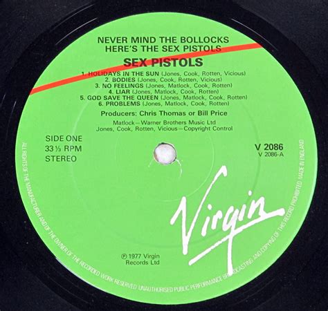 Sex Pistols Never Mind The Bollocks The Punk Album That Shook Britain And Changed Rock