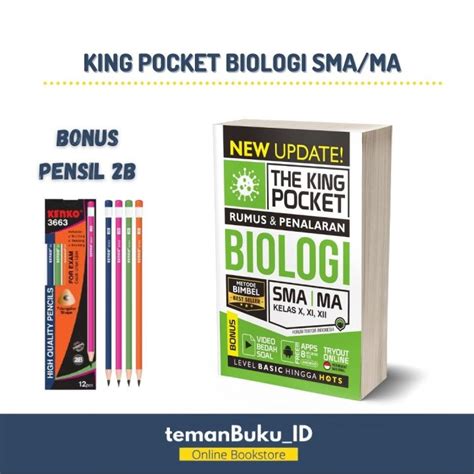 Buku Rumus Sma King Pocket Rumus Penalaran Biologi Sma Ma Lazada