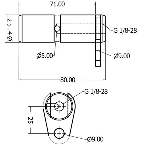 Female Clevis W Locking Tuff Manufacturing