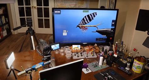 Fly Tying Bench Setup Organization And Tour Of My Design And