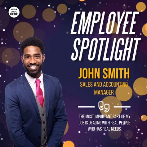 Employee Spotlight Template Free