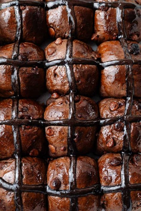 Chocolate Hot Cross Buns Makyla Creates