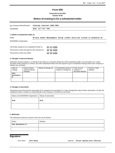 Fillable Online Form Notice Of Ceasing To Be A Suncorp Group