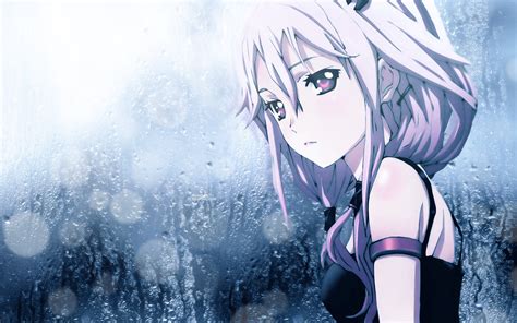 Inori Yuzuriha Hd Wallpaper Serenity With Water Drops By Pure Poison