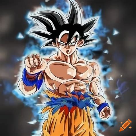 Goku Ultra Instinct Perfect Artwork On Craiyon