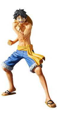 One Piece Monkey D Luffy Yellow Ver Body Calendar The Naked Banpresto Occasion