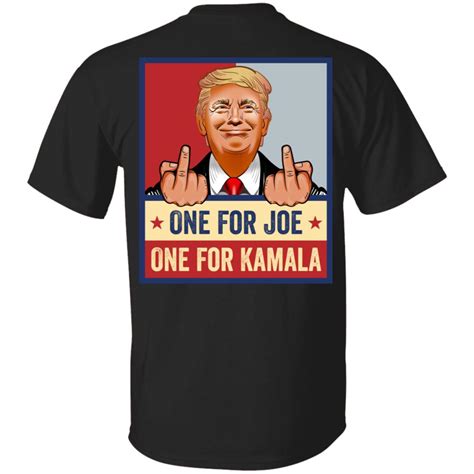 2020 Biden President Shirt Middle Finger Fuck Biden Fuck Kamala Harris T Shirt CubeBik