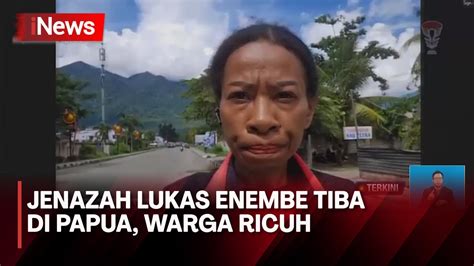 Terkini Arak Arakan Jenazah Lukas Enembe Di Papua Berlangsung Ricuh